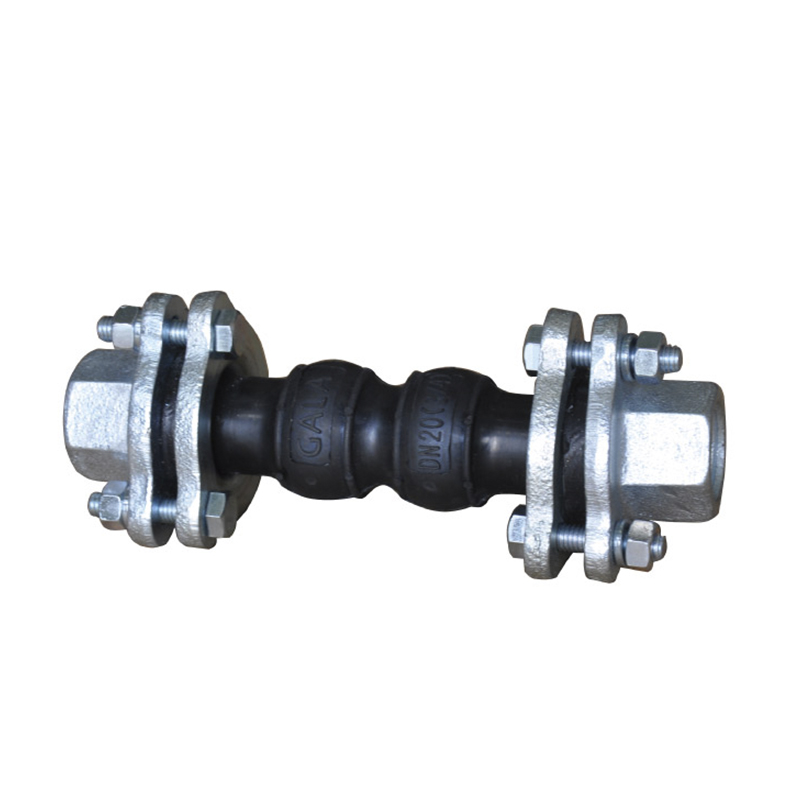 Компенсатор EPDM DN 15 PN 16 (10/15) муфтовый 1/2'' L= 120мм GALA-1