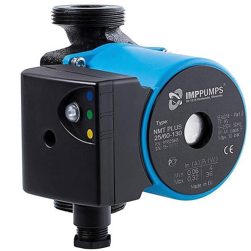 Насос циркуляционный с мокрым ротором NMT PLUS 20/40-180 21Вт 1х220В с электронным упр. резьбовой PN10 110C IMP PUMPS-1
