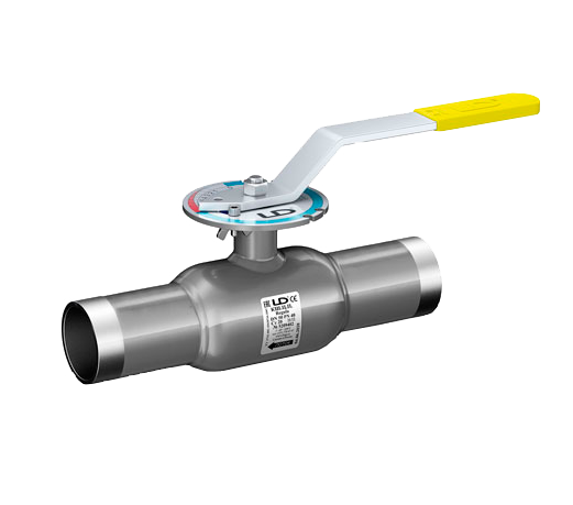 Кран стальной шаровой цельносварной LD Regula, DN 25 PN 40, 230мм, стандартнопроходной, приварной с ручкой купить в Новосибирске | "Проконсим"