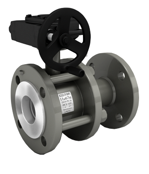 Краны стальные шаровые разборные 11с67п DN 50-150 PN 16 полнопроходные фланцевые под задвижку с редуктором LD купить в Новосибирске | "Проконсим"