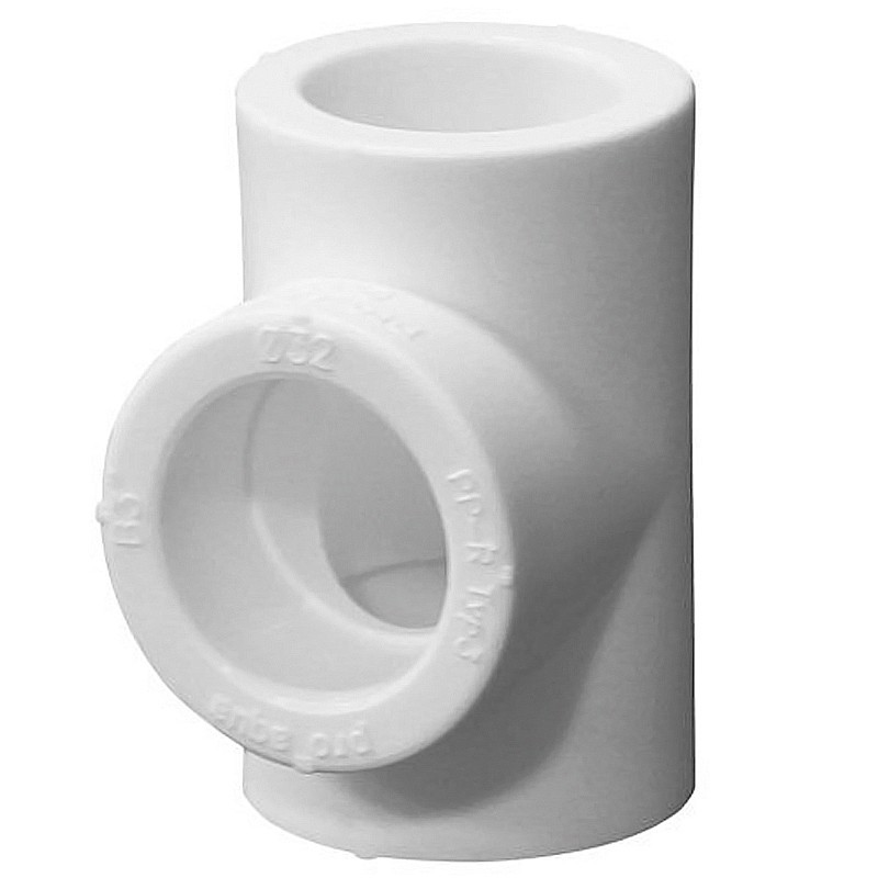 Тройник переходной ПП 63-50-63 PN 25 белый Pro Aqua PA14565P-1