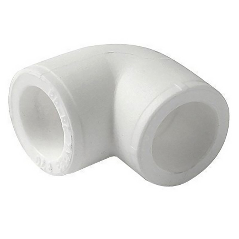 Угольник 90гр. ПП 20 PN 25 белый Pro Aqua PA13008P-1