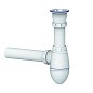 Сифон для умывальника Unicorn А210, 40х40 прямой отвод, 1 1/2'' х40 чаша из нержавеющей стали купить в Новосибирске | "Проконсим"