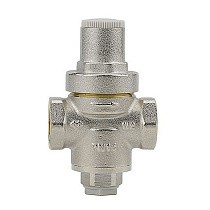 Регулятор давления DN 15-50 PN 16 никелированный поршневые под манометр VARMEGA купить в Новосибирске | "Проконсим"