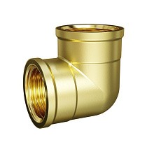 Угольники латунные DN 15-50 PN 40 муфта-муфта LD Pride купить в Новосибирске | "Проконсим"