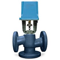  Клапан смесительный 27ч908нж DN 15-80 PN 16 с электроприводом DAV КПСР на складе Проконсим в Новосибирске