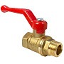 Краны латунные шаровые 11Б27фт1М DN 15-50 PN 25-40 рычаг муфта-штуцер Valfex.215.LR1 купить в Новосибирске | "Проконсим"