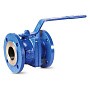 Кран шаровой DN 15 PN 16 чугунный 115мм уплотнение PTFE фланцевый FAF 1100015 купить в Новосибирске | "Проконсим"