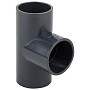 Тройник НПВХ 90гр. DN 200-200 PN 16 напорный клеевой черный Aquaviva TEE2000 купить в Новосибирске | "Проконсим"