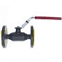 Краны стальные шаровые регулирующие DN 15-50 PN 40 цельносварные фланцевые рычаг RJIP-FF РИДАН купить в Новосибирске | "Проконсим"