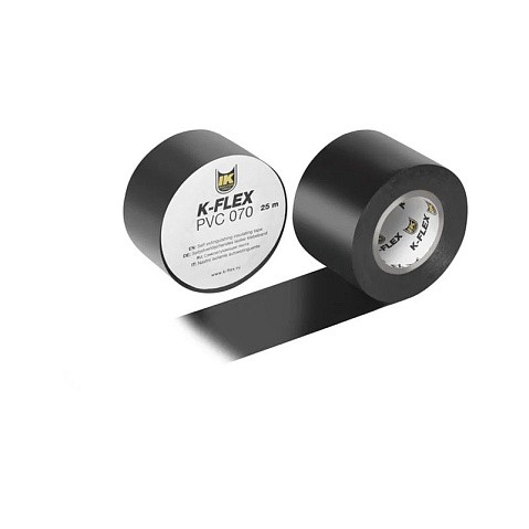 Лента теплоизоляционная K-FLEX PVC AT 070, DN 50, L = 25м, Tmax = 125гр. черный купить в Новосибирске | "Проконсим"