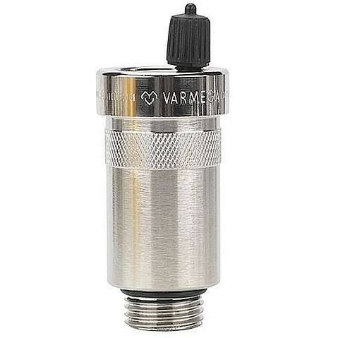 Воздухоотводчик VARMEGA VM134 O-ring DN8 PN10 вертикальный выпуск НР-3/8'' автоматический купить в Новосибирске | "Проконсим"
