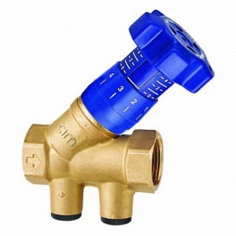 Клапаны балансировочные DN 15-50 PN 25 с наклонным штоком муфтовый MVI BL.220 купить в Новосибирске | "Проконсим"
