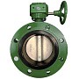 Затвор дисковый поворотный DN 1000 PN 16 фланцевый с диском из нержавеющей стали уплотнение-EPDM с редуктором GALA Тип.2123-G