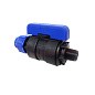 Кран шаровой компрессионный Valfex DN-63 PN-16 G-1 1/2'' цанга-штуцер купить в Новосибирске | "Проконсим"