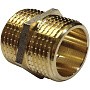 Ниппель латунный никелированный DN 50 PN 40 штуцер-штуцер  купить в Новосибирске | «Проконсим»