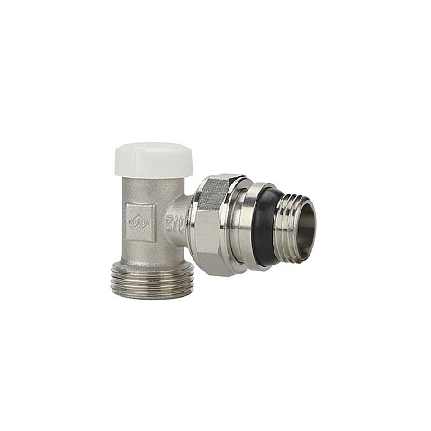 Клапан радиаторный VARMEGA VM10212 DN15x20 PN10 угловой настроечный G-1/2''х3/4'' еврокомус, с уплотнением штуцер купить в Новосибирске | "Проконсим"