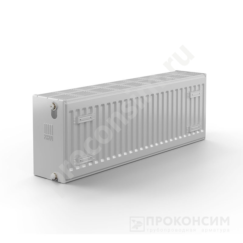 Цена [%TOWN_PRICE%].  Под заказ. Радиатор стальной панельный PRADO CLASSIC C303001300 длина 1300 мм, выс. 300 мм, подкл. боковое (930013443) со склада Проконсим в Новосибирске
