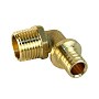 Угольник латунный для PEX труб 16-3/4'' PN 16 S-2,2мм под надвижную гильзу Valfex VF.453.AF купить в Новосибирске | "Проконсим"