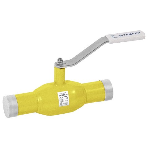 Краны шаровые газовые DN 15-100 PN 25-40 полнопроходные приварные Temper купить в Новосибирске | "Проконсим" Краны шаровые газовые DN 15-100 PN 25-40 полнопроходные приварные Temper купить в Новосибирске | "Проконсим"