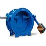 Клапаны обратные поворотные DN 100-1200 PN 10 с 2-эксцентриситетом с противовесом нержавеющая сталь+EPDM FAF 2281 купить в Новосибирске | "Проконсим"