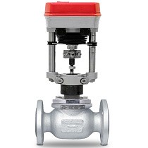 Клапаны стальные запорно-регулирующие 220 серии DN 15-80 PN 4 с электроприводом TW500  до 150гр. КПСР купить в Новосибирске | "Проконсим"