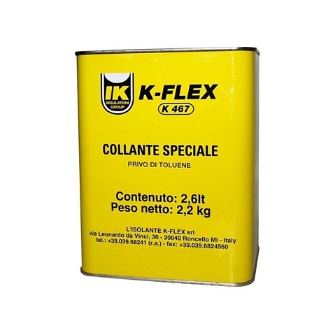 Клей K-FLEX 2.6 lt K 467 купить в Новосибирске | "Проконсим"