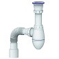 Сифон для умывальника Unicorn А220Р, 40х50 гибкий отвод, 1 1/2'' х40 пластиковая чаша купить в Новосибирске | "Проконсим"