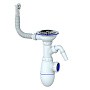 Сифон для мойки Unicorn В431V, без отвода, 3 1/2'' х40 с отводом для стиральной машины, круглый перелив купить в Новосибирске | "Проконсим"