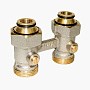 Узел нижнего подключения Vekotrim DN 15 PN 10 прямой двухтрубный 20-3/4'' под евроконус, муфта купить в Новосибирске | "Проконсим"