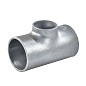 Тройник стальной Дн 159х4-108х4,5 (DN 150х100) переходной оцинкованный 2 исполнение ГОСТ 17376-2001 купить в Новосибирске | "Проконсим"