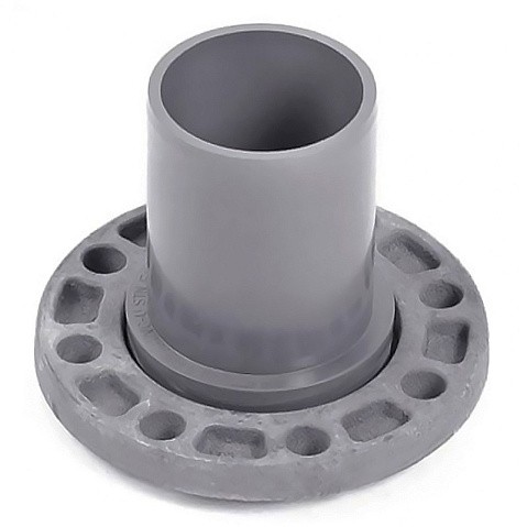 Патрубки НПВХ гладкие SDR26 DN 90-315 PN 10 с металлическим фланецем Хемкор купить в Новосибирске | "Проконсим" Патрубки НПВХ гладкие SDR26 DN 90-315 PN 10 с металлическим фланецем Хемкор купить в Новосибирске | "Проконсим"