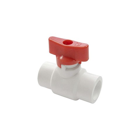 Краны шаровые ПП DN 20-25 PN 25 полупроходные белые с красной ручкой Valfex купить в Новосибирске | "Проконсим" Краны шаровые ПП DN 20-25 PN 25 полупроходные белые с красной ручкой Valfex купить в Новосибирске | "Проконсим"