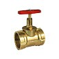 Клапан латунный пожарный прямой DN50 PN16 под газовый ключ муфта-муфта Цветлит купить в Новосибирске | "Проконсим"
