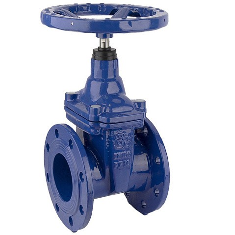 Задвижка чугунная DN 125 PN 16 с обрезиненным клином EPDM до 90гр. Рашворк 101-125-16 купить в Новосибирске | "Проконсим" (920150009)