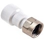 Муфта ПП с накидной гайкой 25-3/4'' PN 25 белая РВК купить в Новосибирске | "Проконсим"