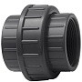 Муфта разборная НПВХ DN 32-1" PN 16 клеевая с внутренней резьбой черная Aquaviva BOG32100 купить в Новосибирске | "Проконсим"