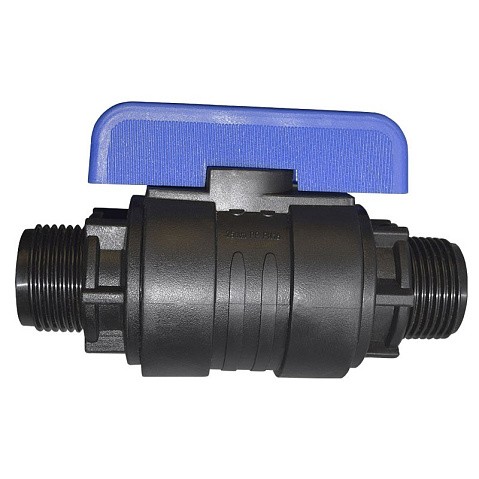 Кран шаровой компрессионный Valfex DN-16 PN-16 G-1/2''x1/2'' НР-НР купить в Новосибирске | "Проконсим"