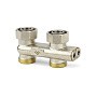 Узелы нижнего подключения VARMEGA VM139 DN20 прямой двухтрубный 3/4''x3/4'' евроконус, перекрёстный муфта-штуцер купить в Новосибирске | "Проконсим"