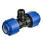 Тройник компрессионный PN 16 для ПЭ DN 32-3/4'' обжимное-штуцер купить в Новосибирске | "Проконсим"