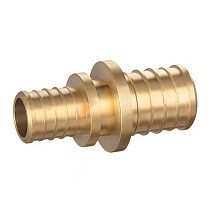 Муфты латунные для PEX-PEX труб DN 20-32 PN 16 переходные под надвижную гильзу PLP купить в Новосибирске | "Проконсим"