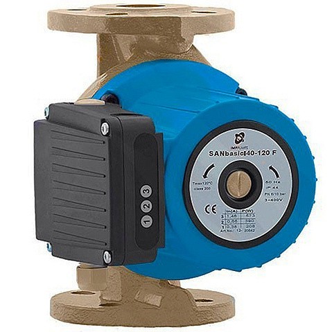 Насос циркуляционный с мокрым ротором SANMBASIC II 50-120 F280 825Вт 1х220В 3-скор. фланцевый PN10 65C IMP PUMPS купить в Новосибирске | "Проконсим"