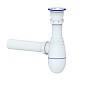 Сифон для мойки Unicorn В210, 40х40 прямой отвод, 1 1/2'' х40 чаша из нержавеющей стали купить в Новосибирске | "Проконсим"
