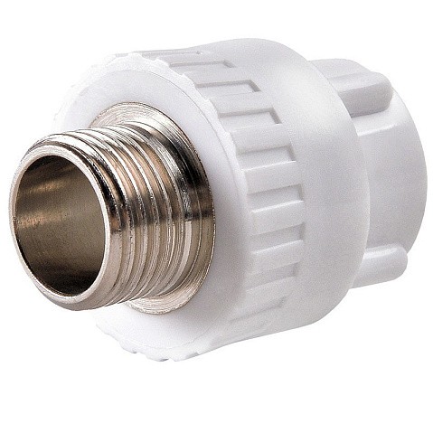 Муфта ПП 25-1/2'' PN 25 белая РВК купить в Новосибирске | "Проконсим"