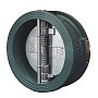 Клапан обратный 2-створчатый DN600 PN16 корпус-чугун, прижимное кольцо-нержавеющая сталь, межфланцевый до 120гр. GALA Тип. 5306H купить в Новосибирске | "Проконсим"