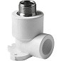 Угольник установочный ПП 20-1/2'' PN 25 с наружной резьбой белый Pro Aqua PA28108P купить в Новосибирске | "Проконсим"