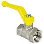 Краны латунные шаровые газовые 11Б27фт1М DN 15-50 PN 25-40 никелированные рычаг муфта-муфта Valfex.271 Standart ГОСТ Р 59553 купить в Новосибирске | "Проконсим"