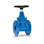 Задвижки чугунные DN 250-600 PN 16 с обрезиненным клином с редуктором под электропривод FAF 6000 купить в Новосибирске | "Проконсим"