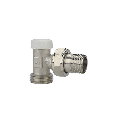 Клапан радиаторный VARMEGA VM10202 DN15x20 PN10 угловой настроечный с еврокомусом G-1/2х3/4'' штуцер купить в Новосибирске | "Проконсим"