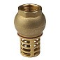 Клапан приёмный (донный)  MVI CV.630.06, DN 25 PN 16, латунный, пружинный, муфтовый купить в Новосибирске | "Проконсим"